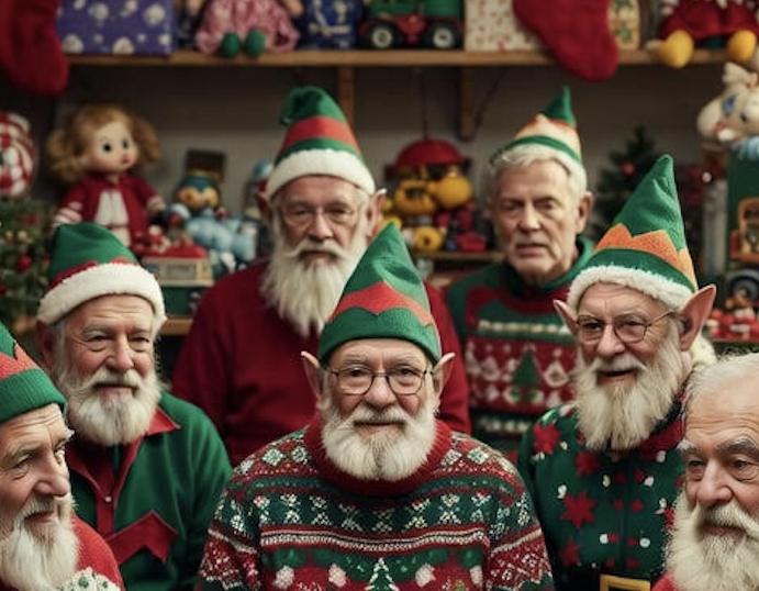 Santa’s Helpers video call preview